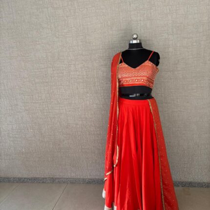 Semi Stitched Lehenga Choli