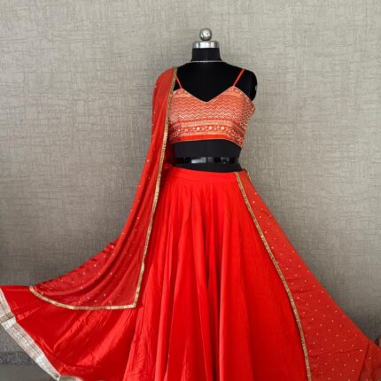 Semi Stitched Lehenga Choli