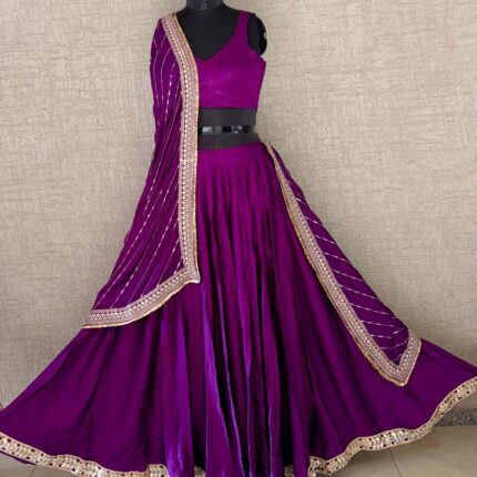 Semi Stitched Lehenga Choli